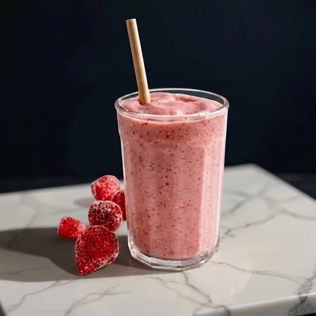 Strawberry Smoothie.